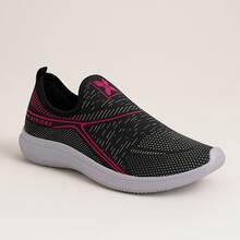 Tênis Meia Feminino – Design Anatômico, Calce Fácil e Conforto Ideal Para Qualquer Ocasião. - ROSA - Visão 3