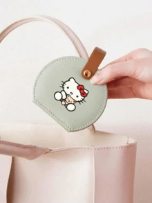 Sanrio 1pc Portable Jewelry Case Small Jewelry Boxes For Women Simple Home Jewelry Organizer Travel Organizer Fine Mini Storage Box For Earrings Travel Jewelry Zipper Case For Earrings Rings Necklaces Bracelets Portable Mak