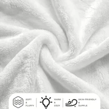 1 pieza Manta de franela navideña, manta suave y acogedora con estampado de parches a cuadros, copos de nieve y bayas de pino, para sofá, cama, coche, oficina, camping, regalo para todas las estaciones, colores mixtos, poliéster tejido, impresión digital, estilo retro