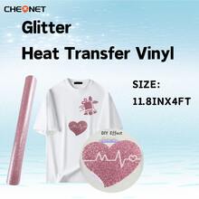 1 قطعة من فيلم فينيل نقل الحرارة المزخرف 30 سم * 21 سم / 11.8 * 8.2 بوصة للملابس المخصصة DIY