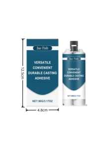 2pcs High Value Casting Adhesive, Home & Industrial Metal Pipe, Ceramic Tile Repair AB Glue, Waterproof Bonding Adhesive, Metal Casting Repair Glue, Heat Resistant, Anti-Corrosion, Multi-Metal Cold Welding Repair Adhesive, Durable & Strong Bonding, Versatile Application, Easy To Use, Fast Curing, High Strength, Waterproof & Oil Resistant, Suitable For: Pipe Repair, Metal Casting, Water/Oil Tanks, Mechanical Parts