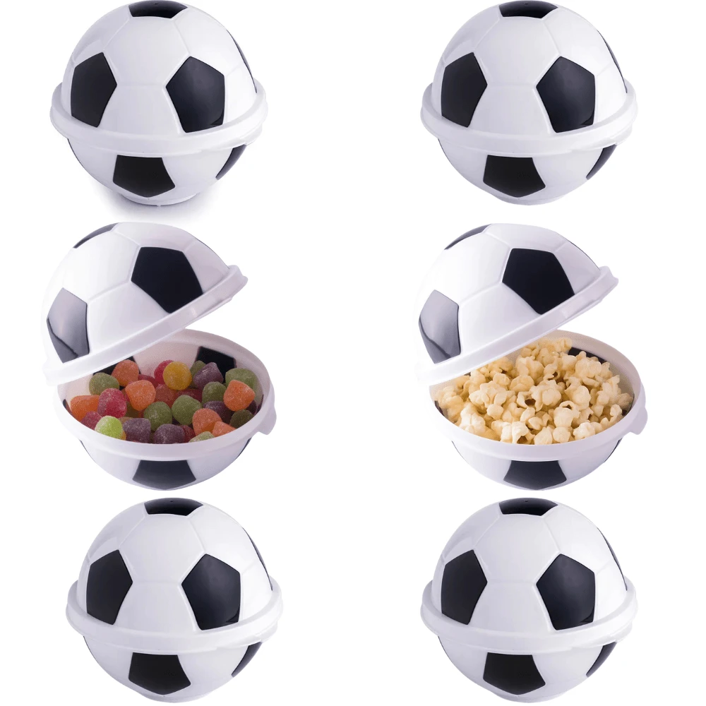 Soccer Ball Food Snacks Mix Holder Kit - White - View 1