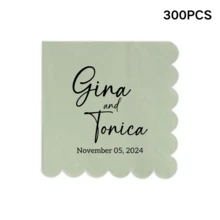 20-500 chiếc khăn ăn cưới tùy chỉnh, khăn ăn giấy viền lượn sóng cá nhân hóa với nhiều kiểu chữ và màu mực, khăn ăn dùng một lần 2 lớp cho đồ uống và tráng miệng, trang trí bàn tiệc cưới hoàn hảo cho tiệc cưới, kỷ niệm, tiệc đính hôn, buổi hẹn hò, tiệc sinh nhật, khăn ăn cocktail tùy chỉnh, phong cách Poetcore, tình yêu vĩnh cửu. - Nhiều màu - Xem 29