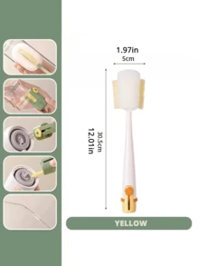 5-In-1 Multifunctional Cup Brush, Straw Brush, U-Shaped Cup Wall Brush, Bottle Specific Brush, Cup Lid Brush, Kitchen Cleaning Tool