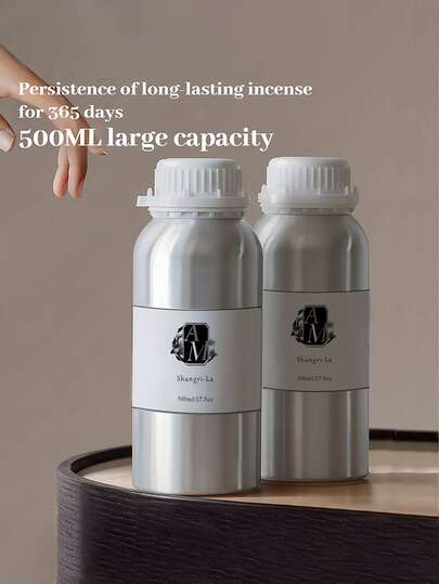 500ml精油，油性香薰油（不含水），浓度35%，适用于香袋、香垫、汽车扩香器、香薰机、香薰扩香器、香薰灯、香薰石、香薰木、蜡烛制作