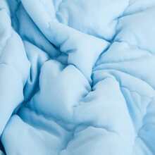 Super Soft Teen Quilt - Lightweight, Warm, And Breathable Comforter For Teens Sleeping, Naps, And Travel, Machine Washable, Solid Color - Sky Blue, 39x59 Inches - 淺藍色 - 查看 3