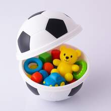 Soccer Ball Food Snacks Mix Holder Kit - White - View 4