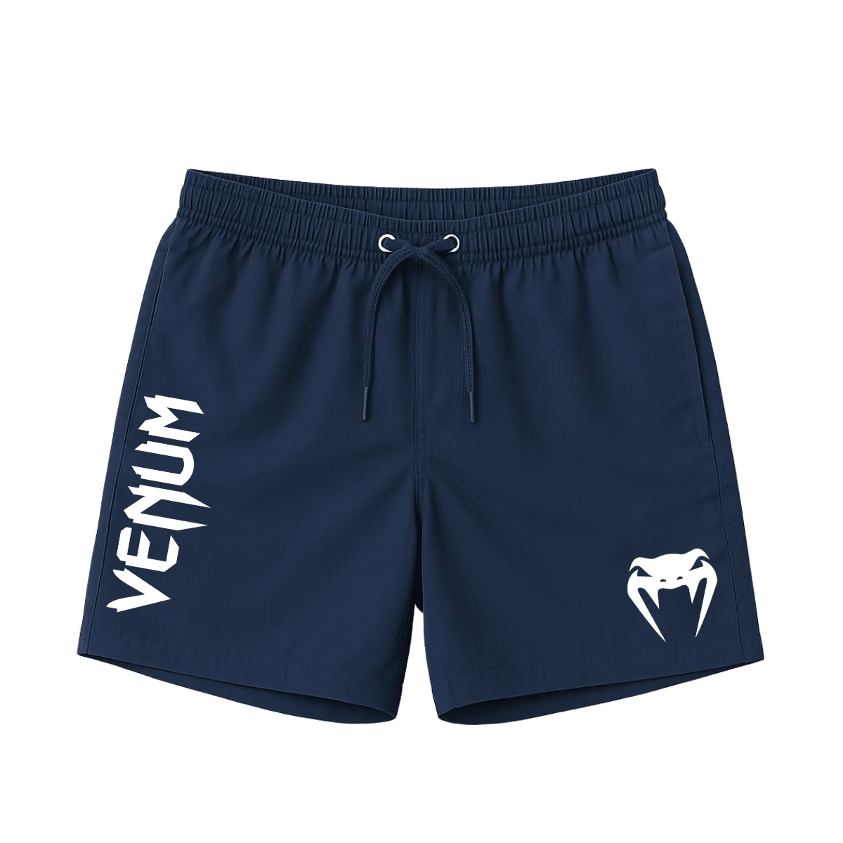 COBRA UFC FIGHT TRAINING RUNNING TACTEL ELASTANE SPORTS GYM DRY FIT SHORTS - Màu xanh hải quân - Xem 1