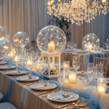 10/20 Pack LED Balloons, 24 Inches Light Up Balloons, Clear Helium Bobo Balloons, Glow Bubble With String Lights For Valentines Day, Halloween, Christmas, Wedding, Birthday Party Decoration - 彩色 - 查看 8