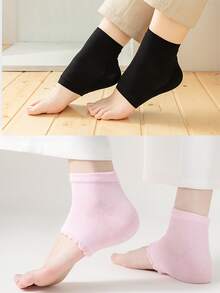 1 Pair Silicone Elbow Protector Set, Hand & Foot Care, Cracked Elbow Protection Cover, Anti-Cracking, Moisturizing, Elbow & Heel Dual-Use - Multicolor - View 11