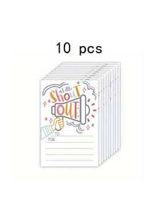 20pcs Removable Praise & Encouragement Card Set - Positive Energy Motivational Cards With Customizable Blank Space, Ideal For Boosting Office Staff, Teachers And Student Team Morale, Great For Recognition Week And Desk/Bulletin Board Display. - Sets - View 9