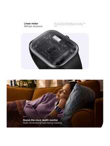 Xiaomi Redmi Watch 5 - 2.07 Inch AMOLED, 60 Hz, 24 Day Battery, 150+ Sports Modes, 5ATM Waterproof, GNSS, Heart Rate & SPO₂ Sensor, Bluetooth Calling, Aluminum Frame, Rotating Crown - Tím oải hương - Xem 9