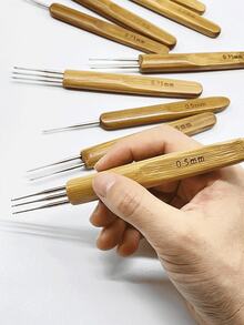 31pcs Professional Braiding Crochet Hook Tool Set - 3 Sizes Crochet Hooks + Hair Clips & Accessories, Home & Personal Braiding Styling Creative Tool Kit, Suitable For Professional Hairstylists - Multicolor - View 5