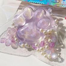 1个超大号柔软TPR材质猫爪挤压玩具 - 质朴纹理，儿童减压玩具，回弹缓慢，适合男孩、女孩作为生日、万圣节、圣诞节礼物 - 彩色 - 查看 24