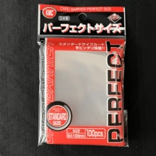 100/200个 KMC 64*89mm 完美尺寸透明内卡套，适用于万智牌/宝可梦/标准尺寸游戏卡牌，FAB 透明交易卡套，标准尺寸卡牌保护套 - 彩色 - 查看 12