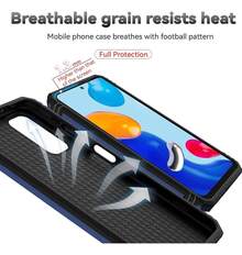 Case Cover For Samsung Galaxy A35/A36/A54/A55/A56/A06/A15/A16/S20 FE/S21 FE/S23 FE/S24 FE/S23/S24/S24 PLUS/S25/S25 PLUS Armor Protection - 黑色 - 查看 7