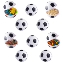 Soccer Ball Food Snacks Mix Holder Kit - White - View 2