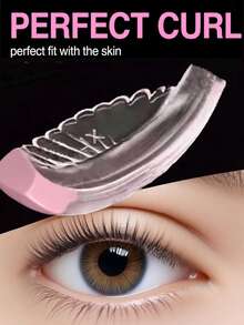 10Pcs 5 Sizes Jelly Lash Lift Pads - Self-Adhesive Silicone C-Curl Shields, Glue-Free Eyelash Lifting Tool For Home & Salon DIY Lash Perming,Cheap,Stocking Stuffers,Makeup,Makeup Tools,Cheap Stuff,Gifts,Gifts For Women,Christmas Gifts - Baby Pink - View 4