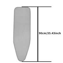 Funda ajustable para tabla de planchar, funda para tabla de planchar con acolchado, funda de repuesto antiadherente para tabla de planchar