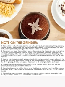 1pc High Capacity Electric Grinder, 304 Stainless Steel Blades, One-Touch Operation, Multi-Function Grinding Machine, Chinese Herbal Medicine Grinder, Universal Grain, Spice, Coffee & Herb Grinder, Precision Grinder, Coffee Bean Grinder, Food Processor, Portable Blender - EU C Type Plug(220-240V) - View 12