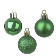 Kit Bolas Enfeite Bolinhas De Árvore De Natal 7cm/8cm  Para Decoração Natalina