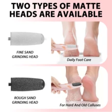 Electric Foot Callus Remover & Feet Care Cream Moisturizer - Electric Feet File And Anti Cracked Feet Cream - Professional Pedi Feet Care Perfect For Dead, Hard Cracked Dry Skin, Moisturizes And Hydrates The Dry Skin Ideal Gift - 西瓜粉 - 查看 5