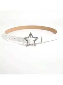 1pc Dopamine Diva Y2K Style Pink Waist Belt, Fashionable Design For Jeans, New Summer