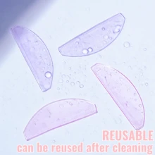 زوج قابل لإعادة الاستخدام من وسادات رفع الرموش، وسادات ملطفة لمكواة الرموش، وسادات رفع الرموش القابلة لإعادة الاستخدام والرقيقة، مفيدة لتجعيد الرموش أو صبغها أو إطالتها، تأتي مع علبة تغليف، مناسبة أيضًا لصبغ وتحديد الحواجب، مثالية لصالونات الرموش والاستخدام الشخصي - متعدد الألوان - مشاهدة 9