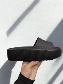 Chinelo Papete Slide Plataforma Corfly 100% EVA Unissex Antiderrante Original Leve Macio Ortopedico  Praia    Tecelagem Voadora    Praia