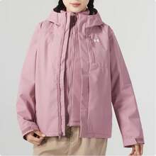 Under Armour Women's Outdoor Leisure Three-In-One Hooded Jacket - Pink - View 1