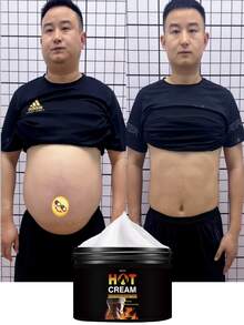 Moisturizing Body Cream For Weight Loss Hydrating Slimming Skin Care Firming And Toning For All Skin Types Long Lasting Nourishment With Natural Ingredients For Smooth And Soft Skin - Multicolor - View 1