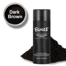27.5g Bunee Hair Fiber Bottle, Physical Hair Thickening, Instant Volume, Invisible Care, No Heavy Feel, Natural Appearance, Suitable For All Types Of Thin Hair