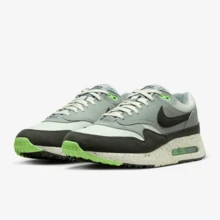 Nike 耐克户外健身徒步轻便耐穿男士运动鞋新款Air Max舒适减震训练鞋复古简约时尚中帮休闲鞋街头风DV1403-002 - 灰綠色 - 查看 1