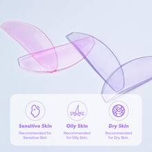 زوج قابل لإعادة الاستخدام من وسادات رفع الرموش، وسادات ملطفة لمكواة الرموش، وسادات رفع الرموش القابلة لإعادة الاستخدام والرقيقة، مفيدة لتجعيد الرموش أو صبغها أو إطالتها، تأتي مع علبة تغليف، مناسبة أيضًا لصبغ وتحديد الحواجب، مثالية لصالونات الرموش والاستخدام الشخصي - متعدد الألوان - مشاهدة 4