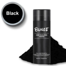 27.5g Bunee Hair Fiber Bottle, Physical Hair Thickening, Instant Volume, Invisible Care, No Heavy Feel, Natural Appearance, Suitable For All Types Of Thin Hair