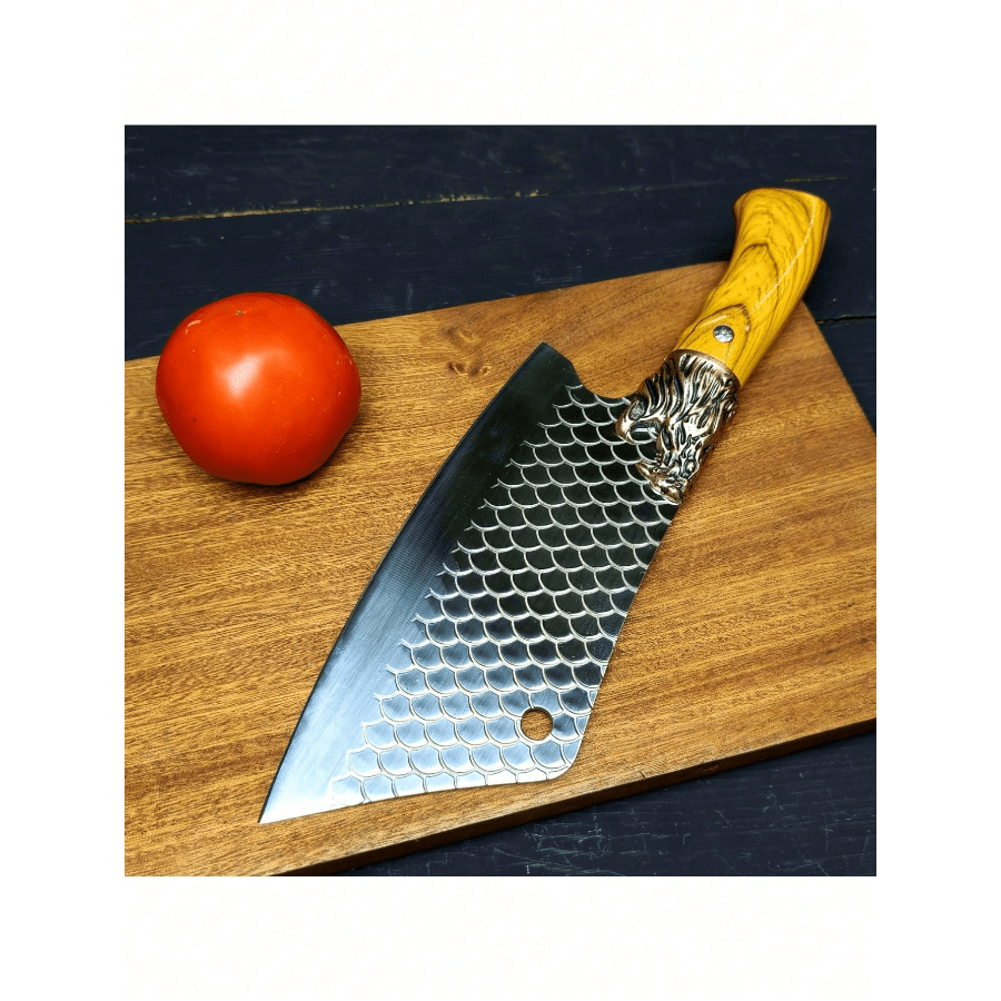 1pc Stainless Steel Kitchen Knives, Bone Cutting Knives, Multifunctional Chef Knives, And High-End Professional Slicing Knives Ergonomic Handle Design This Knife Will Make Your Kitchen Time Simpler And More Enjoyable A Surprising Gift