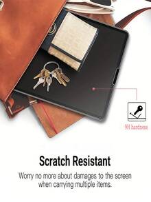 1 pezzo Protezione schermo in vetro temperato premium compatibile con iPad/Vivo/Microsoft/Tablet, disponibile in varie dimensioni per soddisfare diverse esigenze, durezza 9H anti-graffio, idrorepellente, alta definizione e alta trasparenza per ripristinare la protezione dello schermo a colori essenziale, adatto per uso quotidiano, ufficio, casa, accessori per protezione dello schermo del tablet, impermeabile, antiurto, anti-caduta, resistente ai graffi