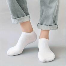 5 Pairs Of Solid Color Thin Socks, Moisture Wicking, Comfortable And Lightweight Low Cut Socks, Suitable For Both Men And Women, Suitable For Teenagers To Wear Outdoors