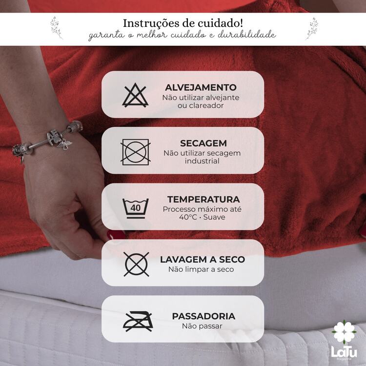 Plush Soft Blanket Sheet Set 3 Pieces King Size\Queen Size\Standard Double\Single - With Elastic - 紅色 - 查看 6