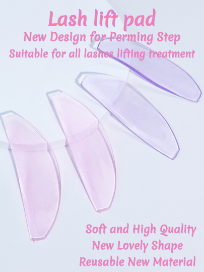 1 Pair Softening Lash Lift Pads, Reusable Eye Patches, Lash Lift Pads 1 Pair Ultra-Thin Reusable, A Good Helper For Perming Or Dyeing Eyelashes Or Eyelash Extension, With Box, Can Be Used Brow Tint And Lift, Suitable For Salons And Diy