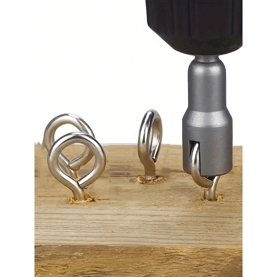 1pc Butterfly Bolt Socket Wrench 6.35mm Hex Shank Socket Adapter Nut For Power Tool Slotted Electric Screwdriver, Tools For Men