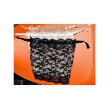 3pcs Elegant Floral Anti-Glare Bra Pads - Fashionable & Comfortable Lingerie Enhancer, Lace Knitted Padding For Women