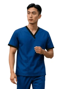 SOULMATE Filipina Surgical Man London White With Navy - Oil - View 2