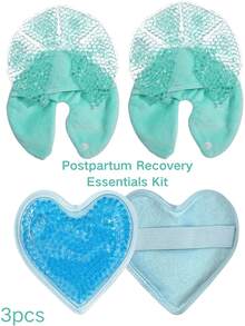 Wkłady chłodzące do piersi z miękkimi osłonkami, wkłady chłodzące z żelowymi kulkami do piersi, wkładki chłodzące/rozgrzewające do piersi, niezbędne akcesoria do karmienia piersią, wielorazowe wkładki chłodzące do karmienia piersią, ciepłe lub zimne, niezbędne akcesoria po porodzie