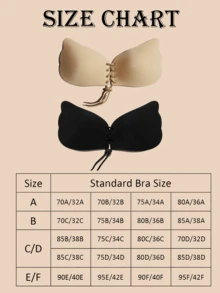 Sticky Invisible Mango-Shaped Bras – Strapless Silicone Push-Up Bra Cups For Backless Dresses, Breathable Self-Adhesive Lift Pads For Women, Reusable & Skin-Friendly - Apricot - View 11