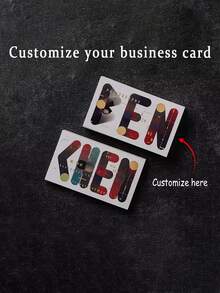 [Personalizado] 200 piezas, Tarjeta de Acción de Gracias personalizada de 9*5,4 cm, Personalización de foto, Tarjeta de visita personalizada, Tarjeta pequeña personalizada, Tarjeta de visita de escritorio, Tarjeta de agradecimiento, Tarjeta de invitación, Tarjeta de visita, Superficie impermeable, Regalo de vacaciones de Navidad y Halloween