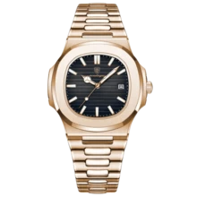 Luksusowy męski zegarek biznesowy na prezent marki POEDAGAR 50M, wodoodporny, kwadratowa tarcza, wyświetlacz daty, diamentowe znaczniki, świecąca stal nierdzewna 316L, japoński mechanizm kwarcowy, wbudowany, wysokiej jakości, ultradługa żywotność baterii, tata, brat, partnerzy, urodziny, święta, egzamin, powrót do szkoły, niezbędnik