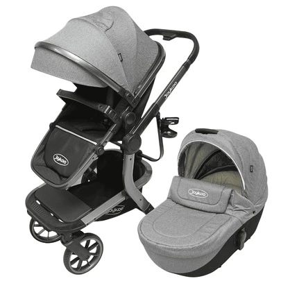 Joykoo Carriola para Bebé Asiento Reversible Bambineto Acolchado Ruedas de Goma Plegable Cinturón de Segurida