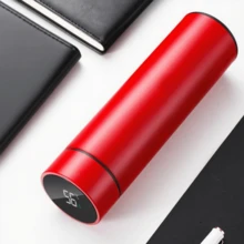 316不锈钢真空保温水瓶，大容量，商务办公旅行车载杯，户外运动徒步露营健身房便携式水瓶，防漏冷热饮咖啡茶杯，带挂绳，礼盒包装，男女皆宜 - 彩色 - 查看 20