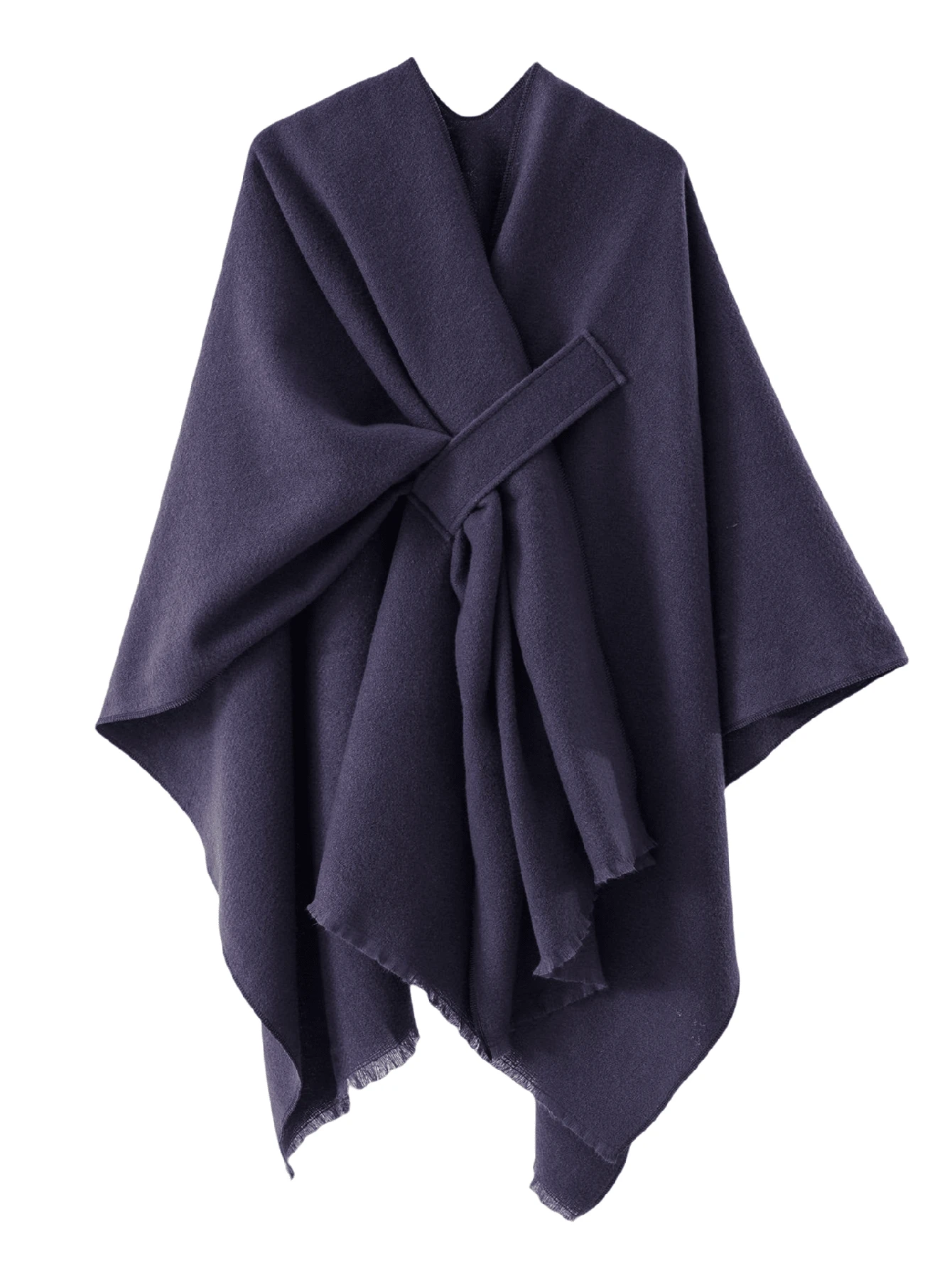 1pc Women's Fashionable Buckle Decor Shawl Collar Travel Jacket For Dress